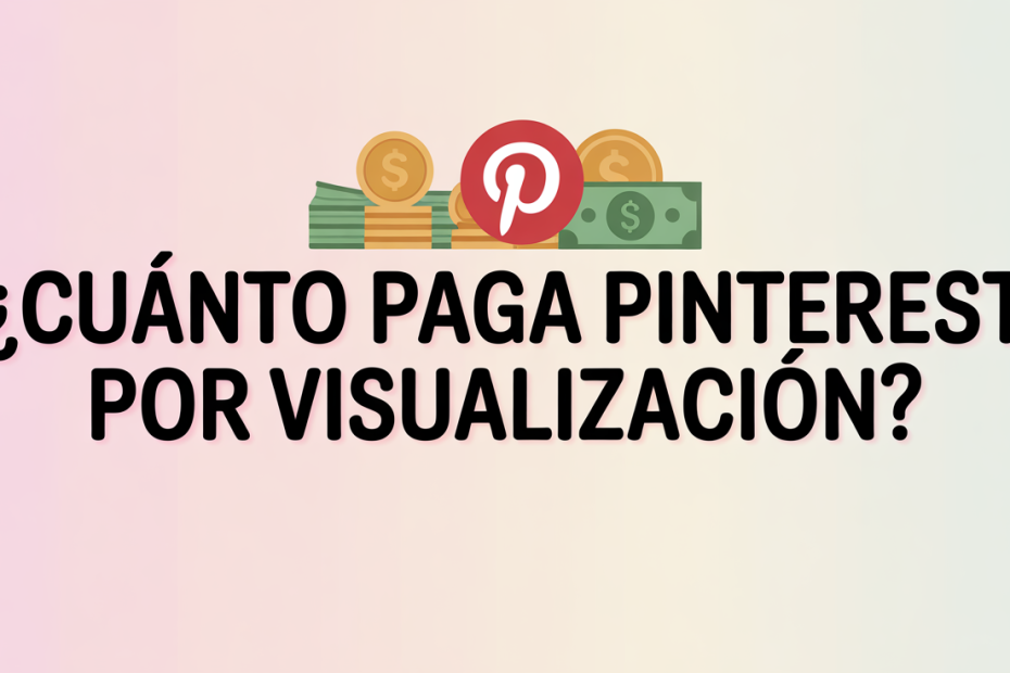 ¿Cuánto paga Pinterest por visualización en Argentina?