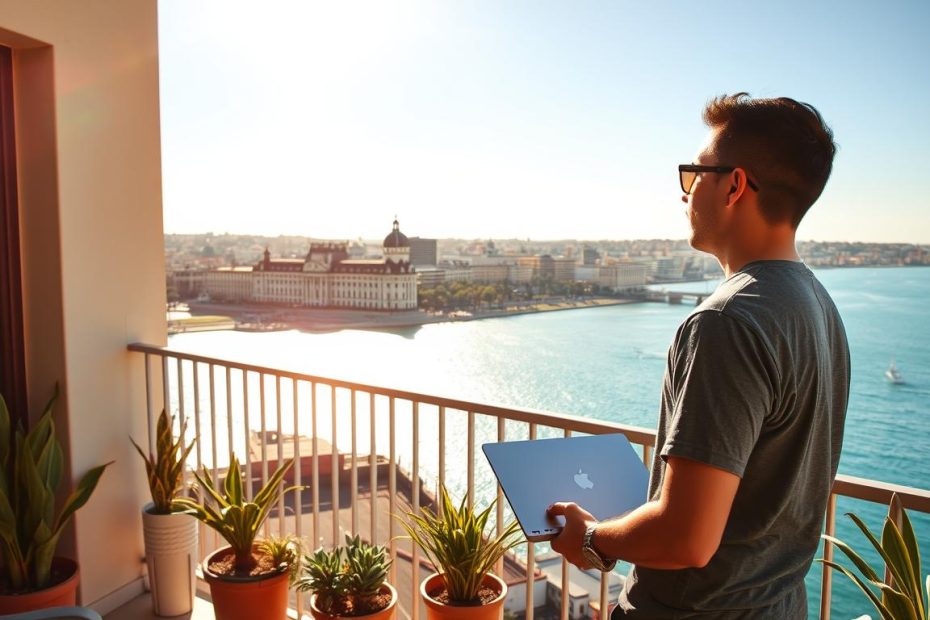 ser nómada digital viviendo en Uruguay trabajando remoto